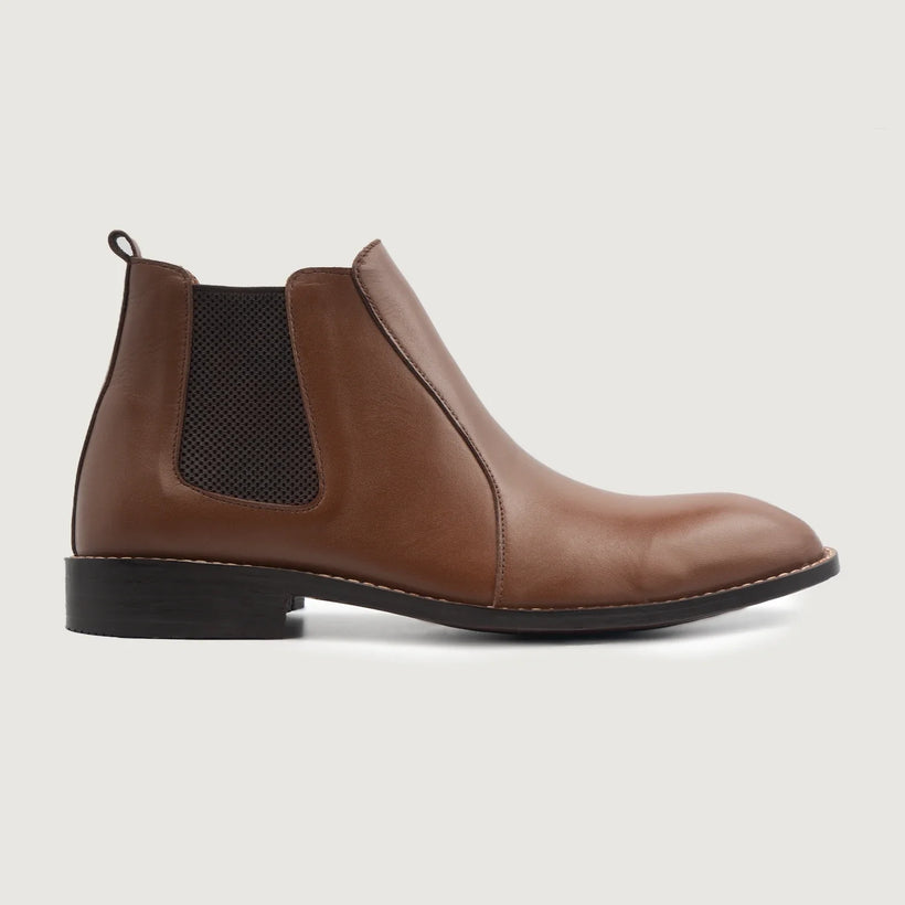 Clarkson Chelsea 브라운 Leather Boots 남성용