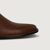 Authentic Full-Grain Leather Grain Depth & Pull-Up Patina Texture Detail