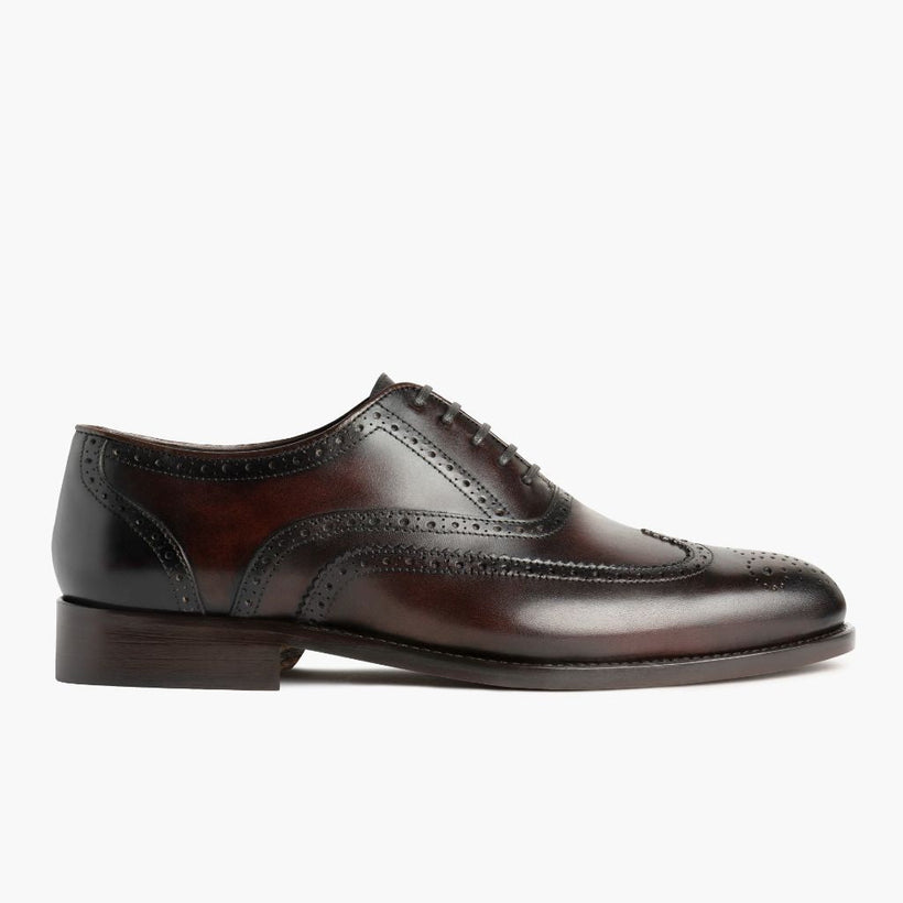 Aviator Chocolate Leather Loafers 남성용