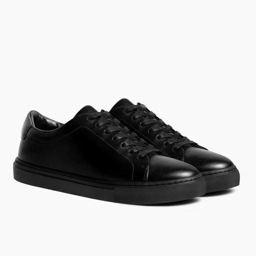 Encore Jet 블랙 Leather Sneakers 여성용