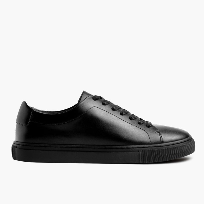Encore Jet 블랙 Leather Sneakers 남성용