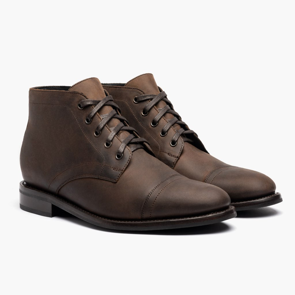 Cadet Tobacco 가죽 부츠 남성용 in Classic Full-Grain Leather - 측면 프로필 뷰 | 공식 온라인 스토어 구매