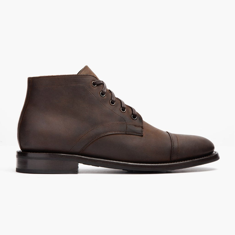 Cadet Tobacco Leather Boots 남성용