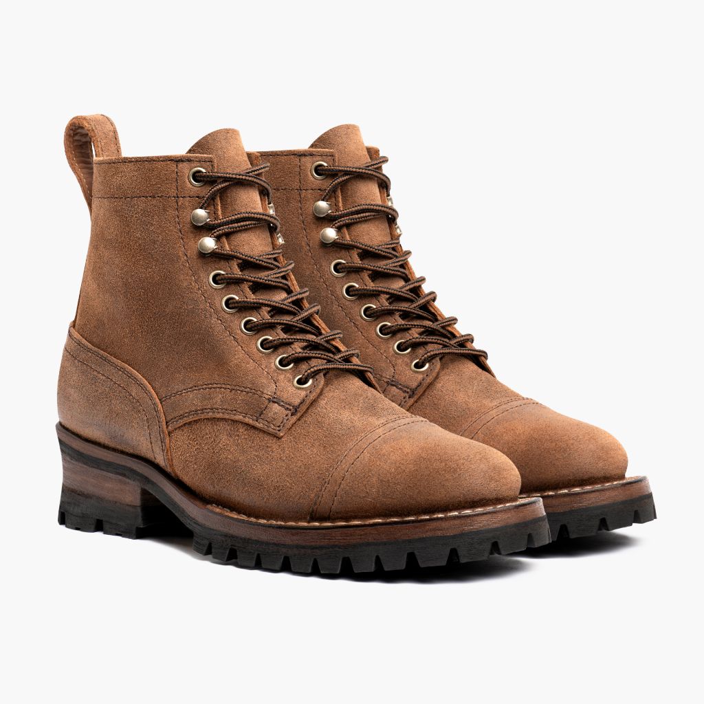 Challenger Badland 가죽 부츠 남성용 in Classic Full-Grain Leather - 측면 프로필 뷰 | 공식 온라인 스토어 구매