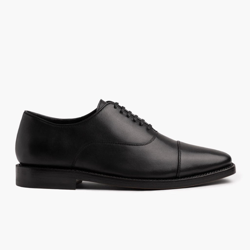 Executive 블랙 Leather Sneakers 남성용