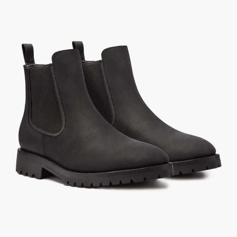 Legend 블랙 Matte Leather Boots 남성용