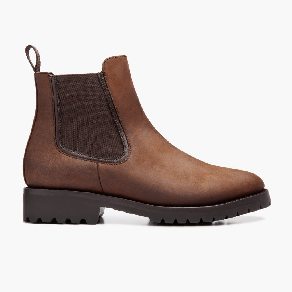 Classic Full-Grain leather Boots - 굿이어 웰트 공법 및 앞코 토박스 디테일