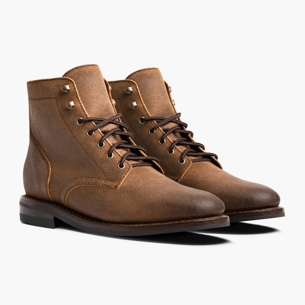 President Safari 가죽 부츠 남성용 For Men in Classic Full-Grain Leather - 측면 프로필 뷰 | 공식 온라인 스토어 구매