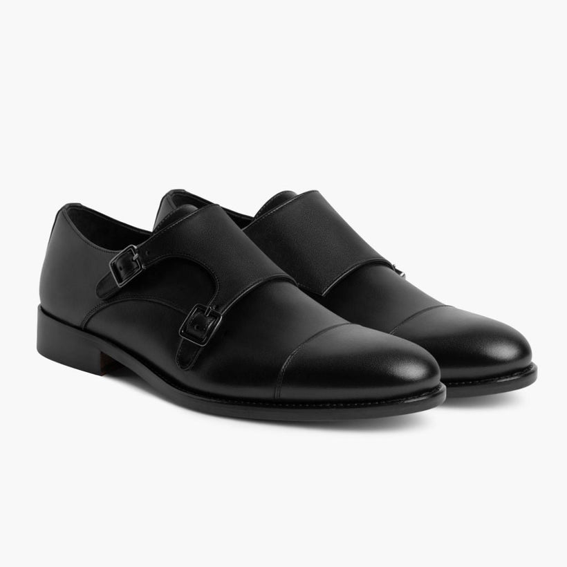 Saint 블랙 Leather Loafers 남성용
