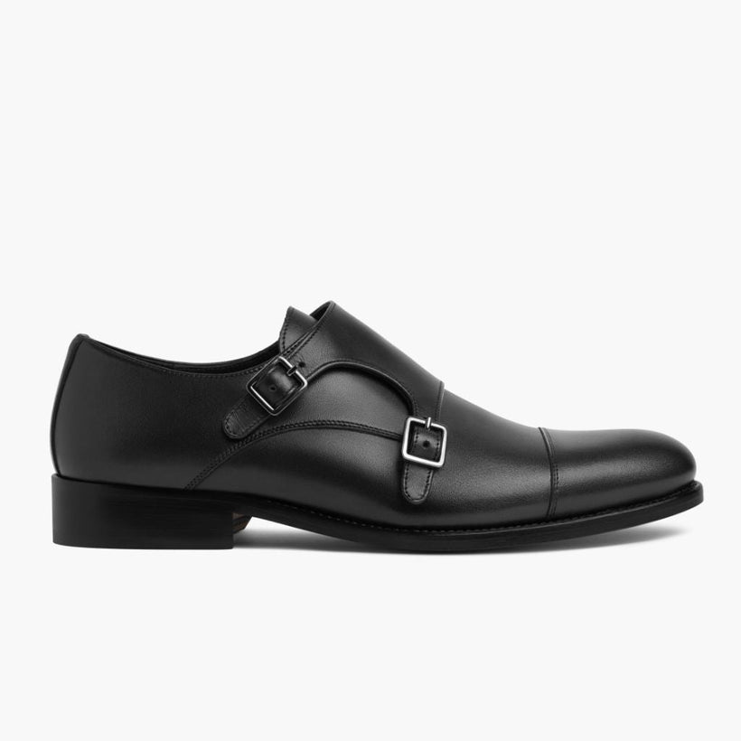 Saint 블랙 Leather Loafers 남성용