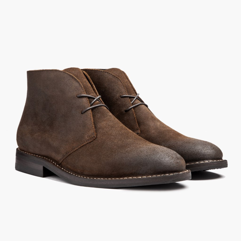 Scout Mocha 가죽 부츠 남성용 For Men in Mocha Full-Grain Leather - 측면 프로필 뷰 | 공식 온라인 스토어 구매