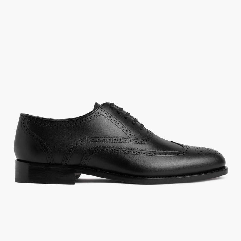 Aviator 블랙 Leather Loafers 남성용