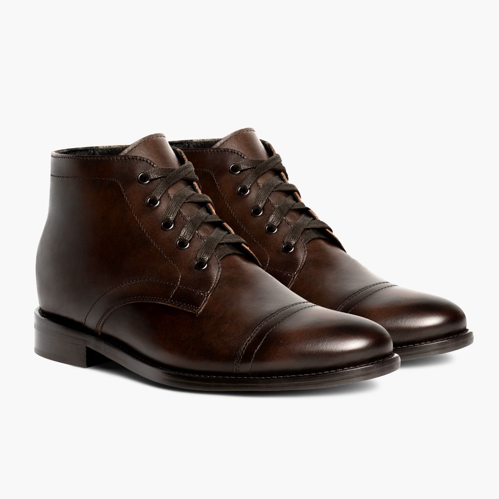 Cadet Rich Mahogany 가죽 부츠 남성용 in Classic Full-Grain Leather - 측면 프로필 뷰 | 공식 온라인 스토어 구매