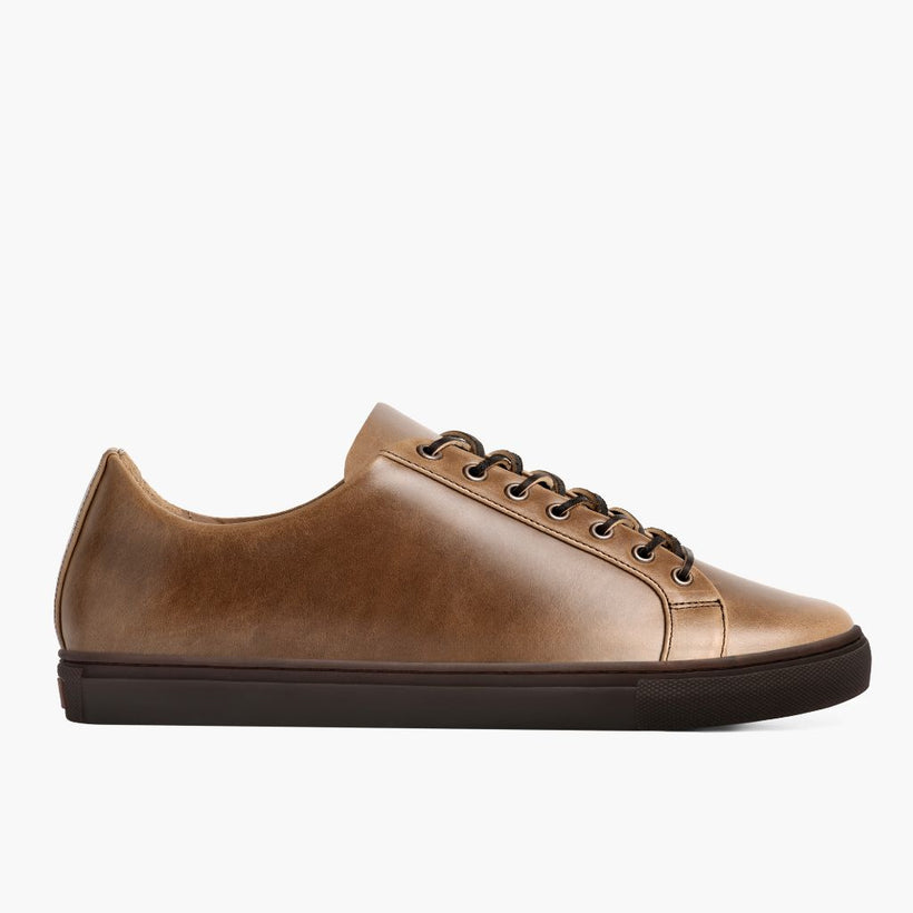 Premier Low Top Natural Leather Sneakers 남성용