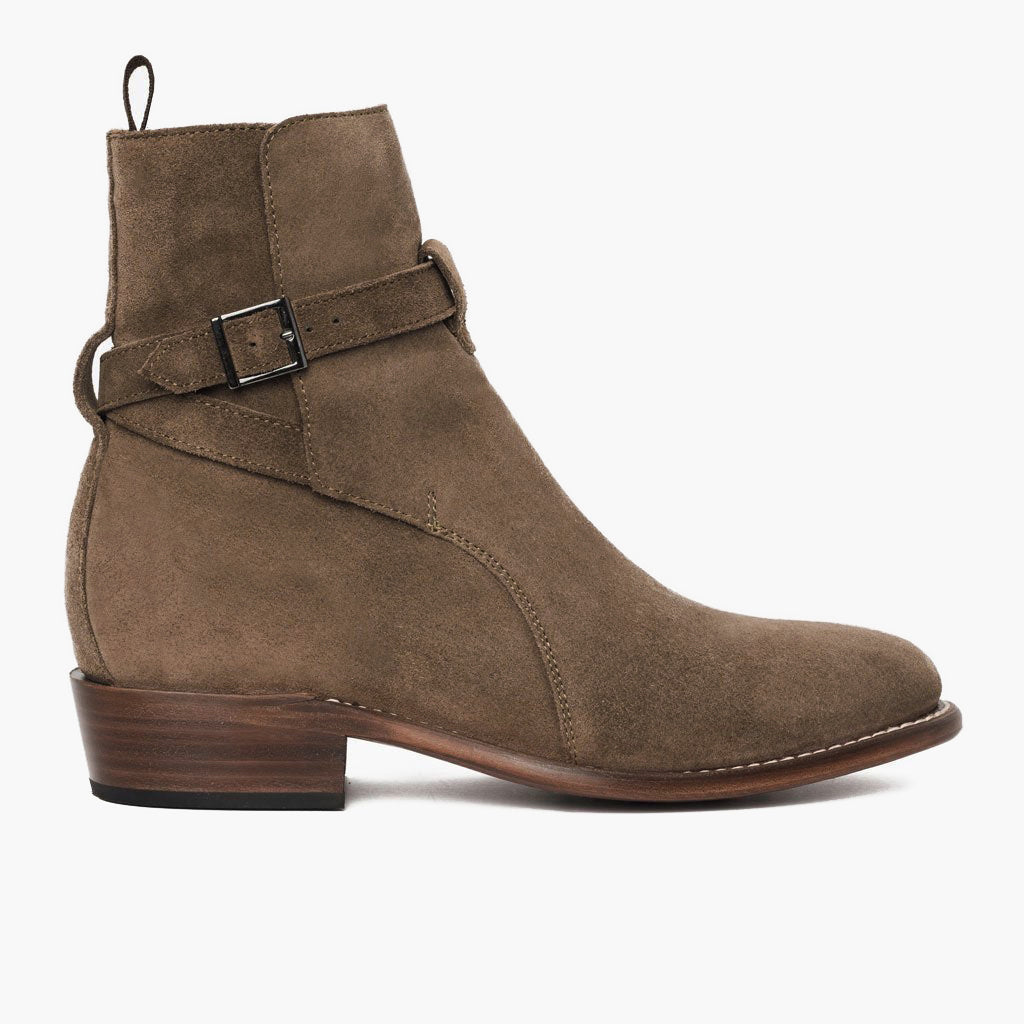 Black Full-Grain leather Boots - 굿이어 웰트 공법 및 앞코 토박스 디테일