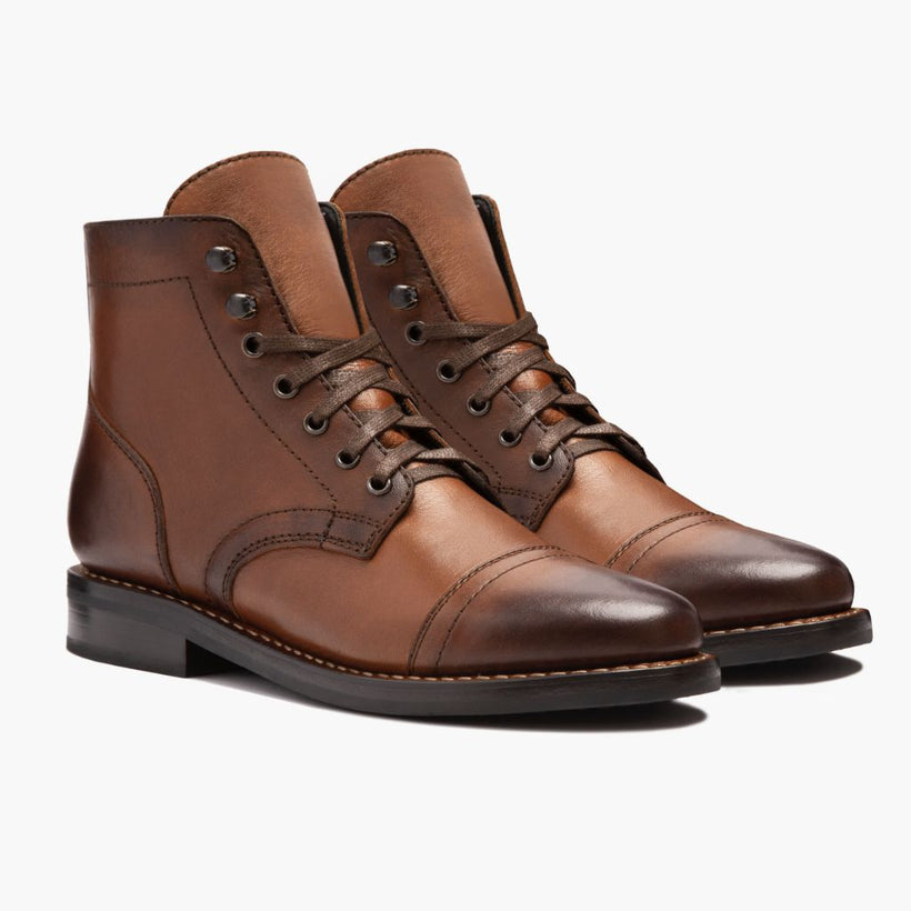 Captain Brandy Leather Boots 여성용