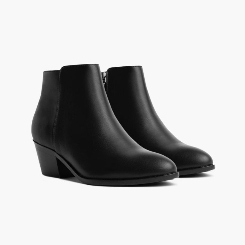 Downtown 블랙 Leather Boots 여성용
