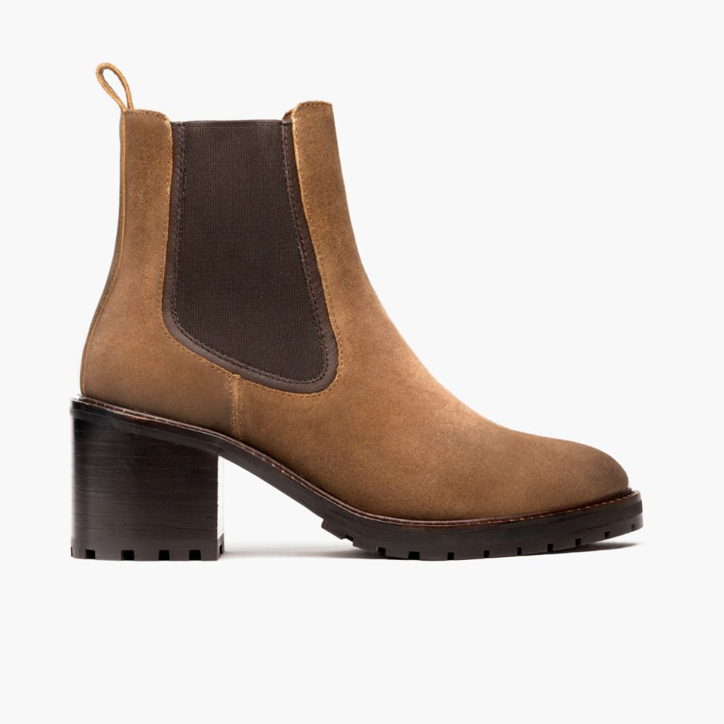 Knockout Safari 가죽 부츠 여성용 in Classic Full-Grain Leather - 측면 프로필 뷰 | 공식 온라인 스토어 구매