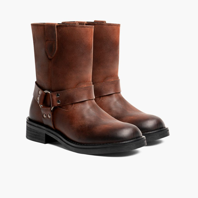 Outlaw Rust 브라운 Leather Boots 여성용