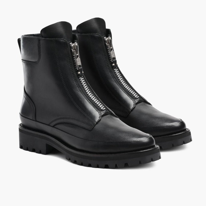Ryder 블랙 Leather Boots 여성용