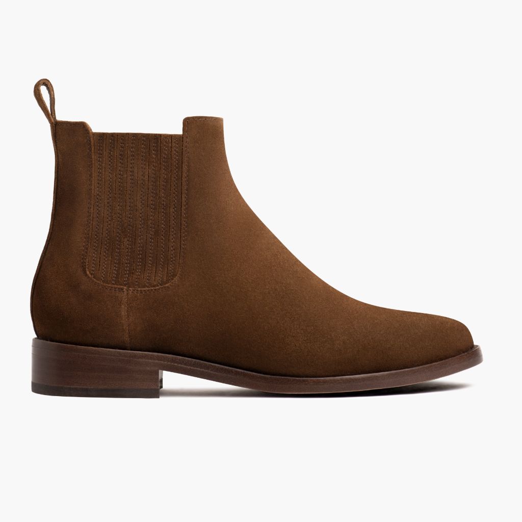Dreamer Cinnamon 가죽 부츠 여성용 in Classic Full-Grain Leather - 측면 프로필 뷰 | 공식 온라인 스토어 구매
