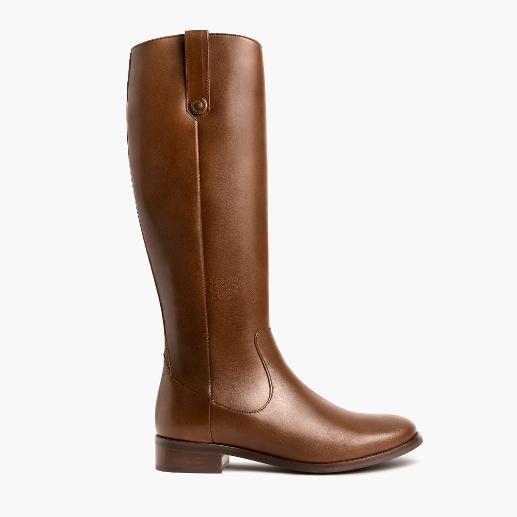 Crown Cuero 가죽 부츠 여성용 in Classic Full-Grain Leather - 측면 프로필 뷰 | 공식 온라인 스토어 구매
