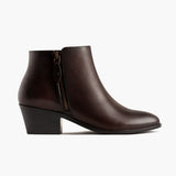 Downtown Old English Leather Boots - Reinforced Heel Counter & Precision Double-Row Stitching Detail