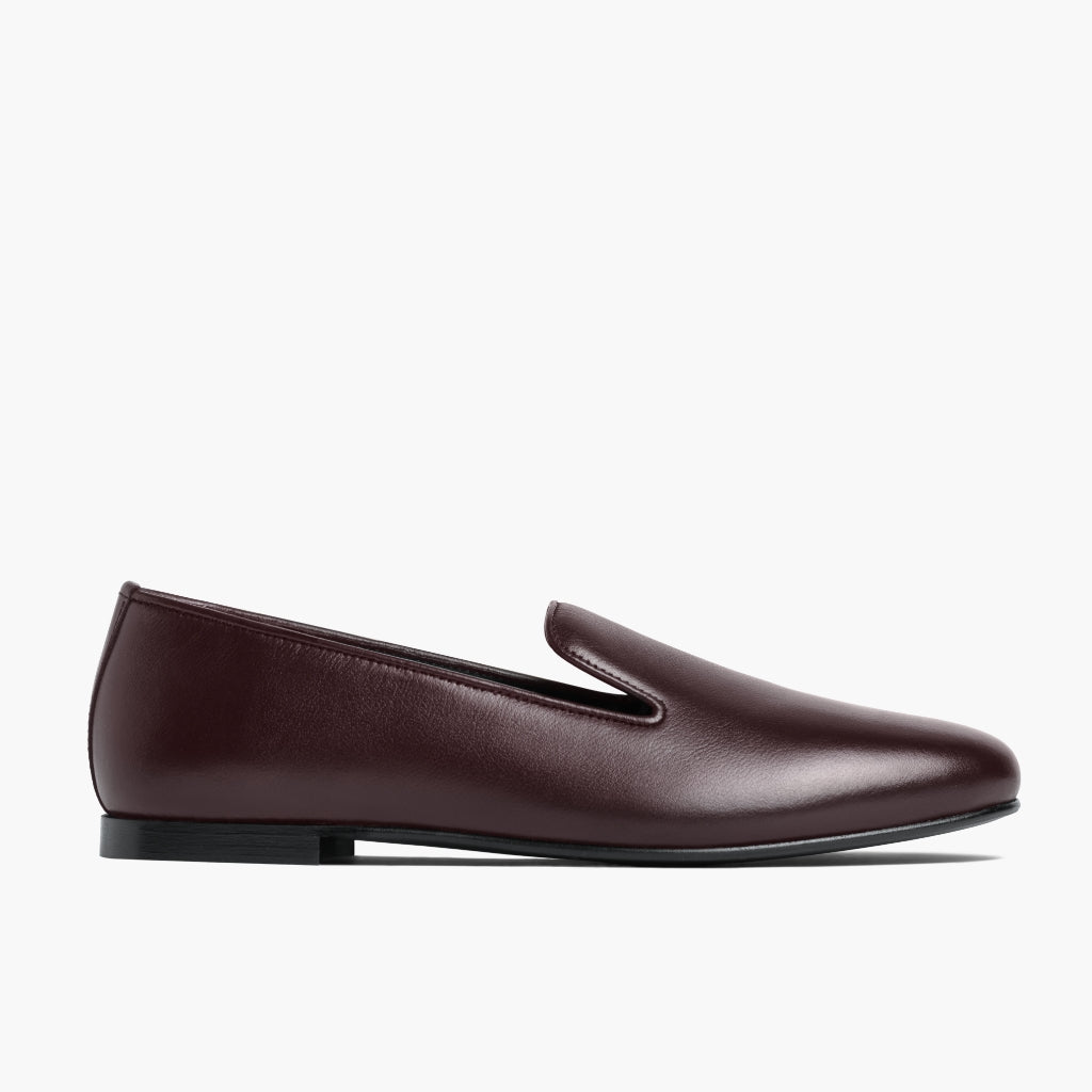 Burgundy Full-Grain leather Boots - 굿이어 웰트 공법 및 앞코 토박스 디테일
