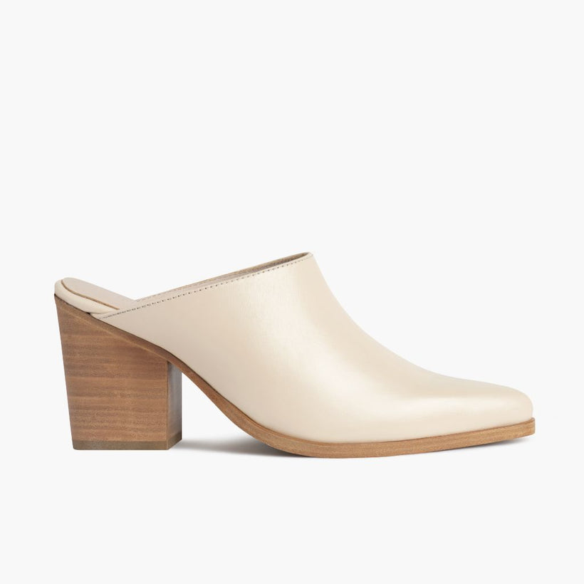 Summer Ivory Leather Boots 여성용