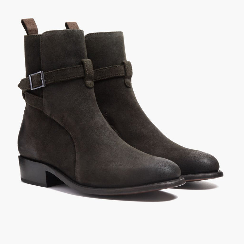 Rogue Dark Olive Suede Leather Boots 남성용