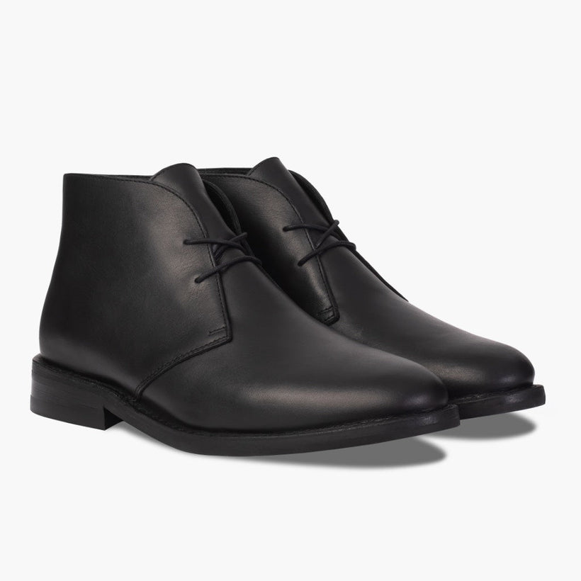 Scout 블랙 Leather Boots 남성용
