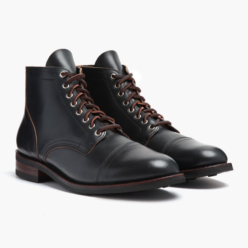 Vanguard Indigo Leather Boots 남성용