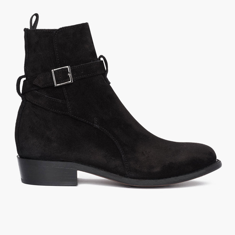 Rogue 블랙 Suede Leather Boots 남성용