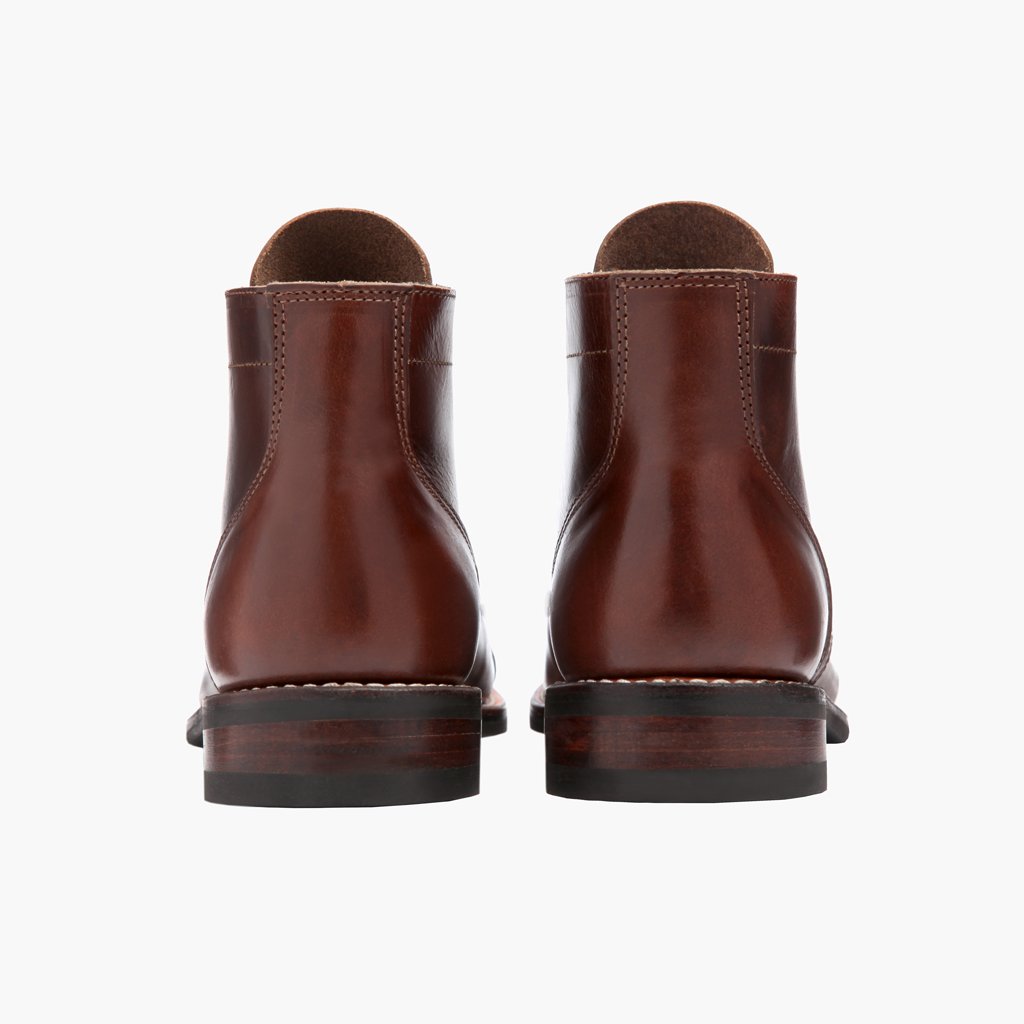 Vanguard French Roast 가죽 부츠 남성용 For Men - 보강된 힐 카운터 및 정밀 2열 스티치 디테일