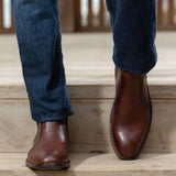 Cushioned Leather Insole & Ergonomic Arch Support Construction Detail