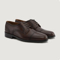 Dirk Brogues Derby 브라운 가죽 구두 - StudGuard 남성용