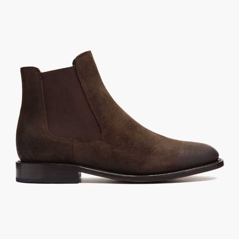 Cavalier Dark 브라운 Leather Boots 남성용