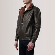 Alfred 가죽 봄버 자켓 남성용 – alternate product view 3