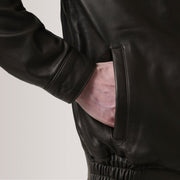 Alfred 가죽 봄버 자켓 남성용 – alternate product view 6