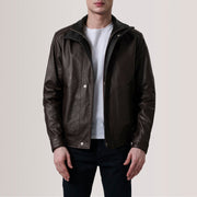 Alfred 가죽 봄버 자켓 남성용 – alternate product view 6