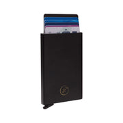 Aluminium Card Holder 여성용 in Classic 100% Full-Grain Leather - Full Exterior Front Profile View | Buy Online