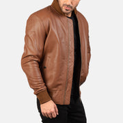 
Bomia MA-1 가죽 항공 점퍼 봄버 남성용 – alternate product view 4