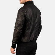 
Bomia MA-1 가죽 항공 점퍼 봄버 남성용 – alternate product view 4