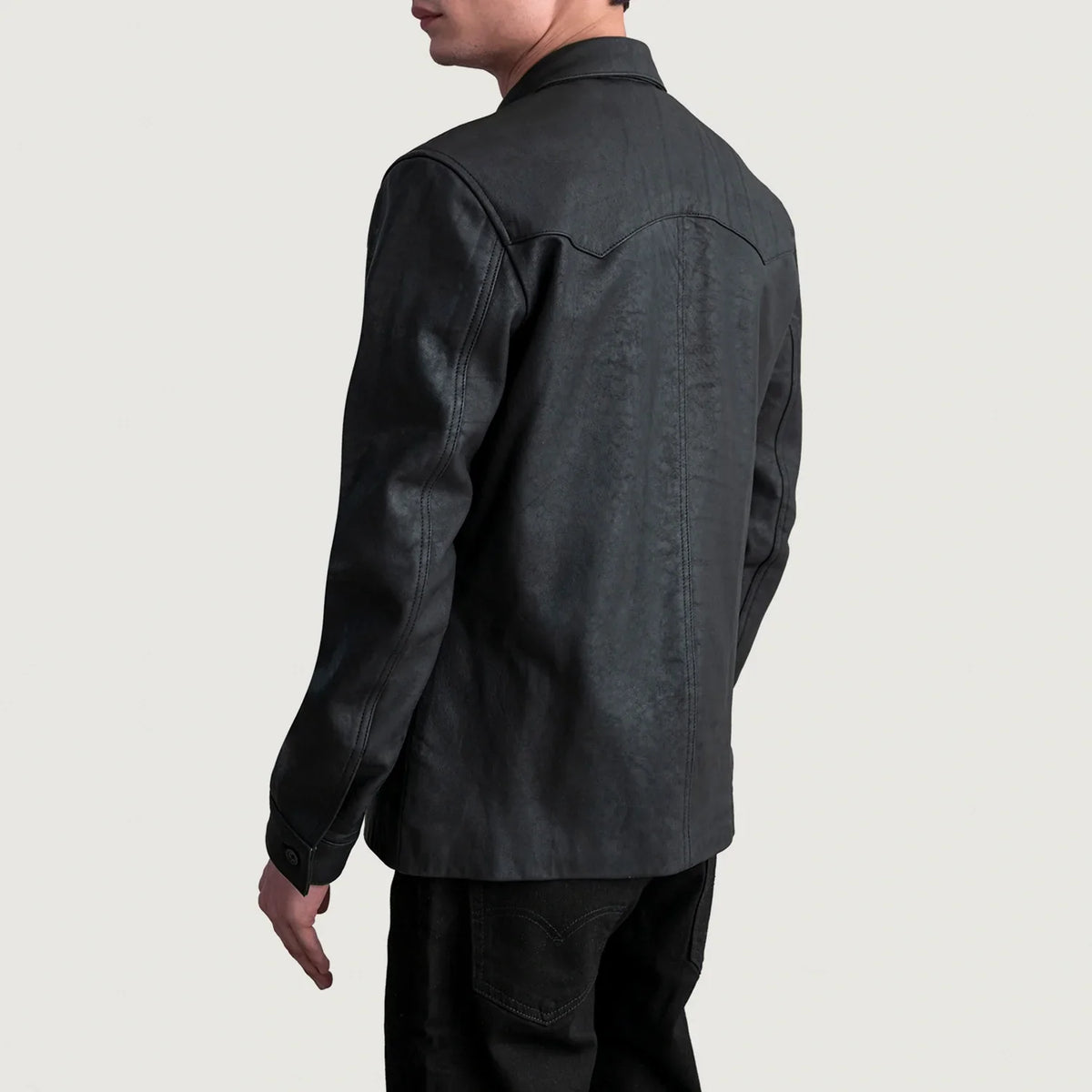 
내부 라이닝 뷰 Showing Viscose Lining & 내부 수납 포켓 2개