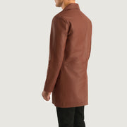Classmith 가죽 롱 코트 남성용 – alternate product view 5