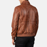 Coffmen 가죽 봄버 자켓 남성용 – alternate product view 5