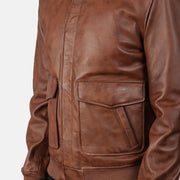 Coffmen 가죽 봄버 자켓 남성용 – alternate product view 6