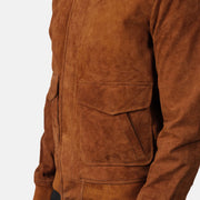 Coffmen 가죽 봄버 자켓 남성용 – alternate product view 6