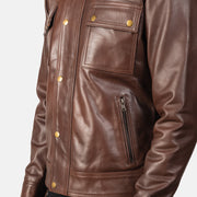 Darren 가죽 라이더 자켓 남성용 – alternate product view 6