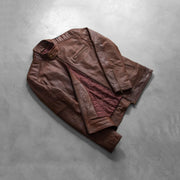 Dean 블랙 가죽 라이더 자켓 남성용 – alternate product view 8